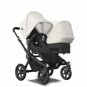 bugaboo Geschwisterwagen Donkey 5 Duo Complete Black/Misty White