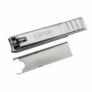 canal® Fußnagelknipser mit Auffangschale vernickelt 8 cm
