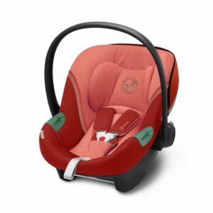 cybex GOLD Babyschale Aton S2 i-Size Hibiscus Red