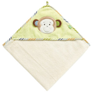 fehn® Kapuzenbadetuch Affe Monkey Donkey