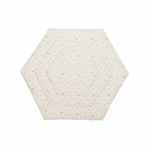 fillikid Laufstalleinlage Jersey 6-Eck beige