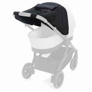 fillikid Sonnenschutz Deluxe schwarz melange für Kinderwagen