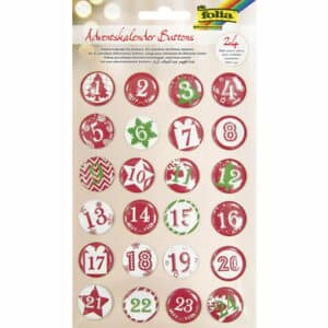 folia Adventskalender Buttons Classic