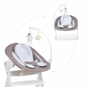 hauck Babyaufsatz Alpha Bouncer 2in1 Deluxe Sand