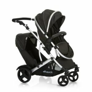 hauck Geschwisterwagen Duett 2 Black/Forest