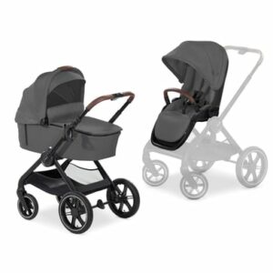 hauck Kinderwagen Walk N Care Air Set Dark Grey