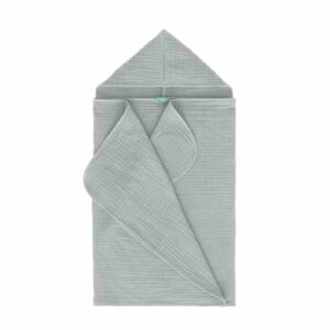 hibboux® Handtücher- und Badetücher Musselin 4 Layer Towel - Gray Multicolor
