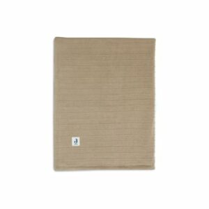 jollein Decke Wiege 75x100cm Pure Knit Biscuit/Velvet