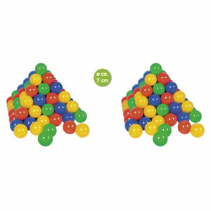 knorr toys® Bälle Set ca. Ø7 cm - 200 balls/colorful grün