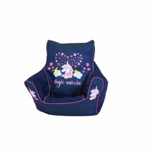 knorr toys® Kindersitzsack Magic Unicorn blau