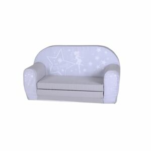 knorr toys® Kindersofa Fairy grey grau