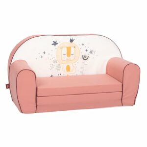 knorr toys® Kindersofa - Löwe Leo rose