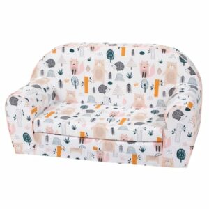 knorr toys® Kindersofa Wildlife weiß