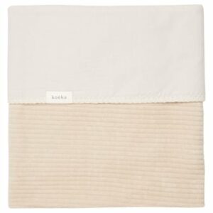 koeka Kinderdecke Flanell Vik Sand
