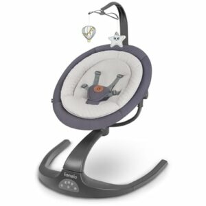 lionelo Babywippe Rina Concrete Grey