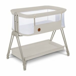 lionelo Beistellbett Luna Beige Sand