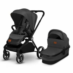 lionelo Kinderwagen Mika 2-in-1 Grey Graphite