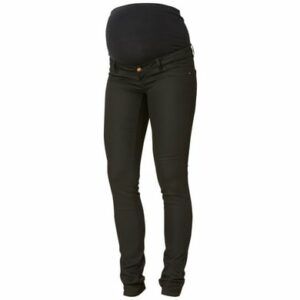 mama licious Umstandsjeans Coated MLJULIANE Black