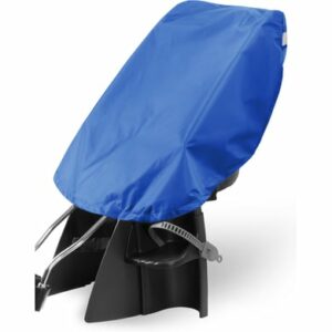 normani Regenüberzug für Fahrrad-Kindersitze BiSeat Blau