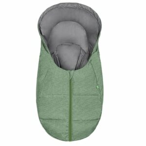 odenwälder Fußsäckchen BabyNest Dauni fashion modern blizzard green harmony