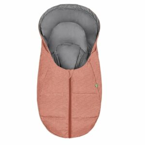 odenwälder Fußsäckchen BabyNest Dauni fashion modern blizzard rust