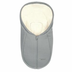 odenwälder Fußsäckchen BabyNest Sweat grey