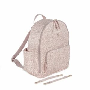 pasito a pasito Wickelrucksack rosa / blume