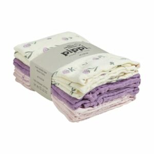 pippi Muslin Tücher 6er Pack Orkide