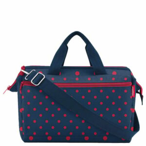 reisenthel travelling allrounder S pocket - Reisetasche 39 cm dots red