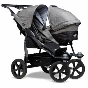 tfk Geschwisterwagen Duo Ecco Premium Grau