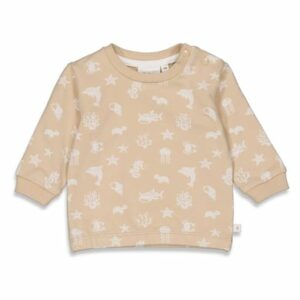 Feetje Sweatshirt Ocean Child Sand Melange