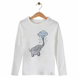hibboux® Pyjama Shirt Friendly Elephant Multicolor