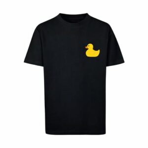 F4NT4STIC T-Shirt Yellow Rubber Duck TEE UNISEX schwarz