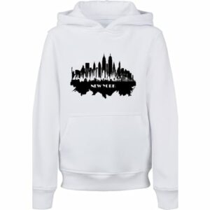 F4NT4STIC Hoodie Cities Collection - New York skyline weiß