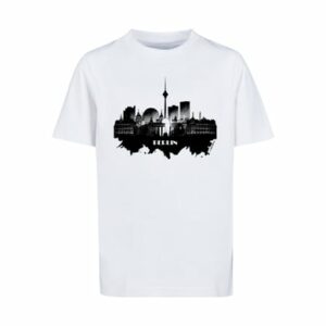F4NT4STIC T-Shirt Cities Collection - Berlin skyline weiß