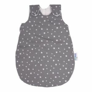 pic Bear Babyschlafsack Sterne grau weiß