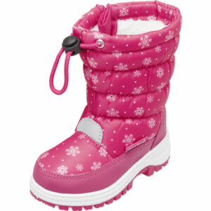 Playshoes Winter-Bootie Schneeflocken pink