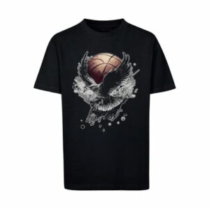 F4NT4STIC T-Shirt Basketball Adler schwarz