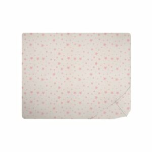 hibboux® Bettwäsche-Set Star Kids Fitted Sheet Rose