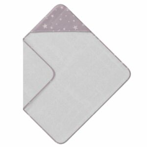 hibboux® Kapuzenhandtuch Star Lavender