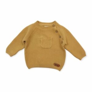 Little Strick-Pullover honey