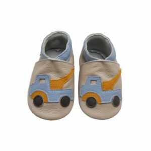 Bemesu Baby Krabbelschuhe Kran Beige Kran Beige