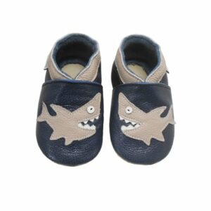 Bemesu Baby Krabbelschuhe Hai Dunkelblau Hai Dunkelblau