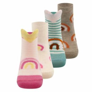 Ewers Socken 4er Pack Regenbogen/Herzen