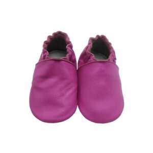 Yihakids Baby Krabbelschuhe Einfarbig Lila Einfarbig Lila