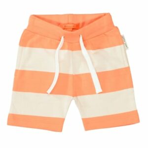 Staccato Sweatbermudas orange gestreift