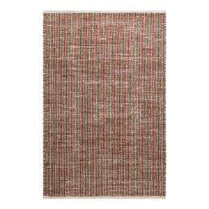 Green Looop Kelim Teppich Toulouse rotbraun beige