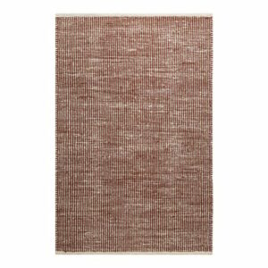 Green Looop Kelim Teppich Toulouse rotbraun beige