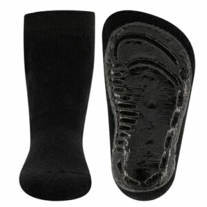 Ewers Stoppersocken Softstep Uni schwarz