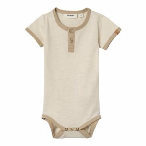 Lil'Atelier Kurzarmbody Nbmdawson Turtledove